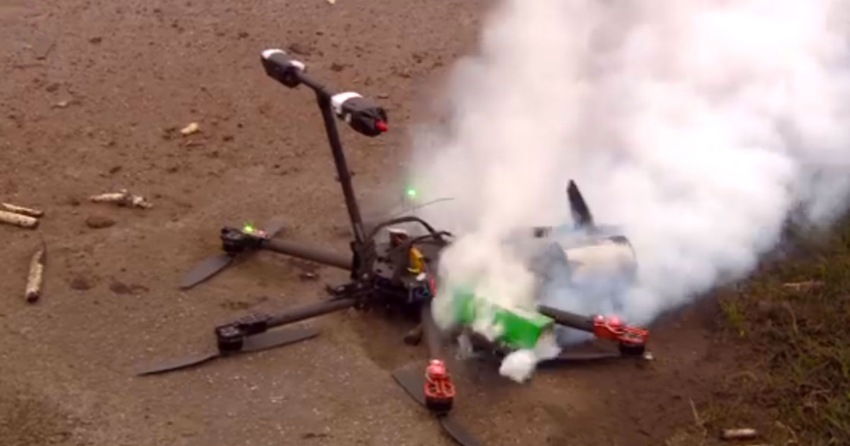 Drone crash drones hack easy military toy december operations interfere responders first